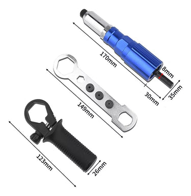 ADAPTADOR DE REMACHADORA PARA TALADRO
